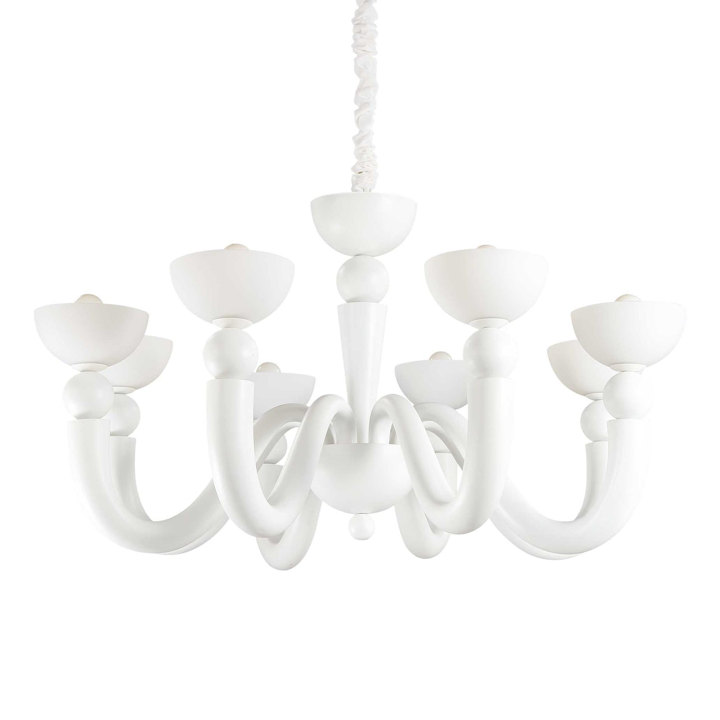 Lampă suspendată BON BON SP8 BIANCO Ideal-Lux