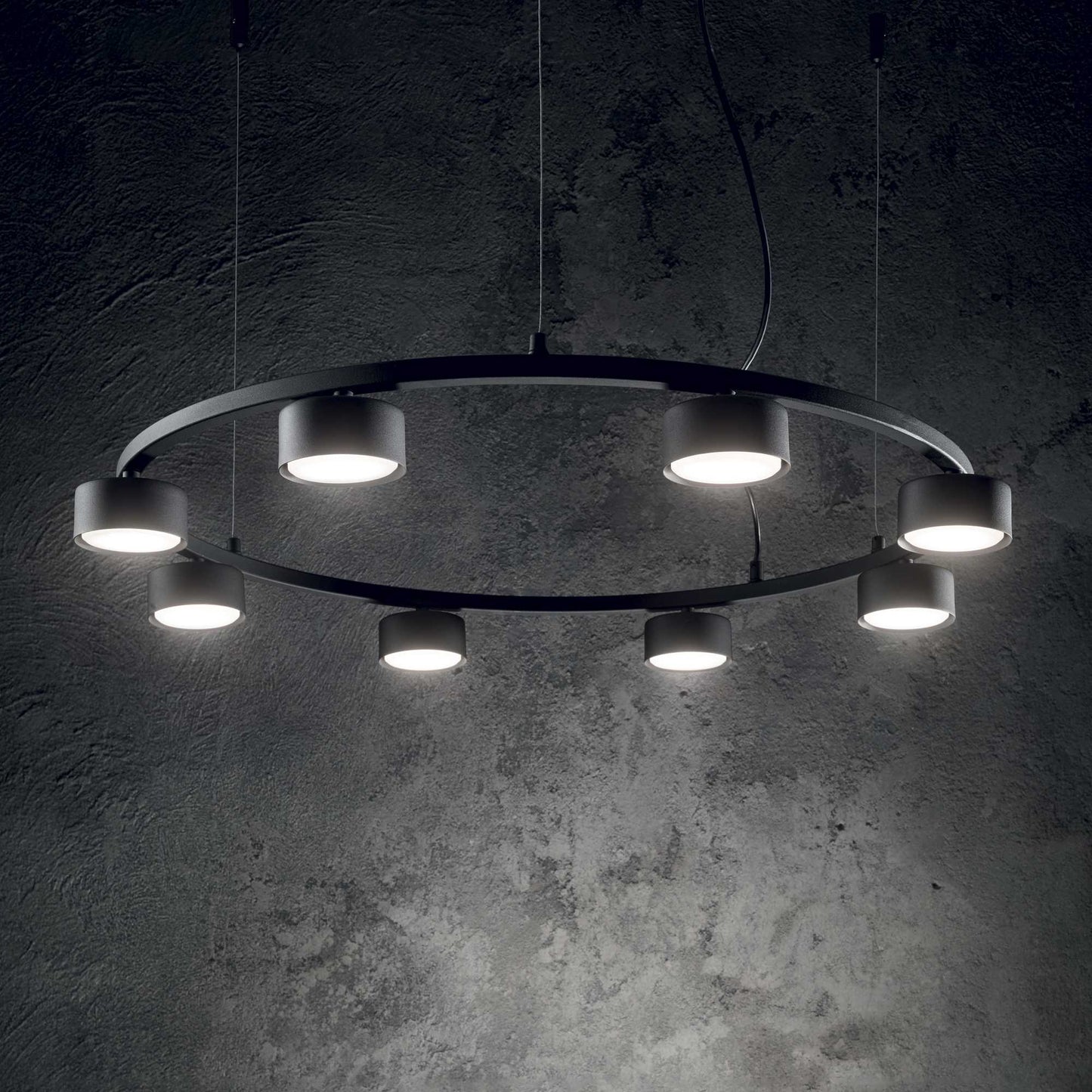 Lampa suspendata MINOR ROUND SP8 Ideal-Lux