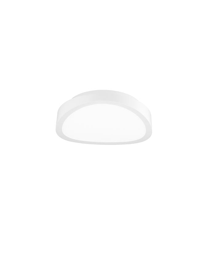 Plafoniera ONDA White Iron & Glass LED 27W 3000K Diam: 40 cm  Nova Luce