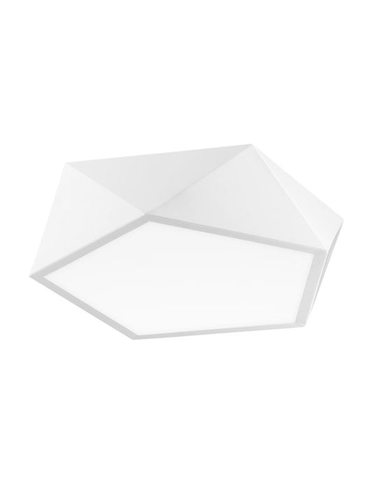 Plafoniera DARIUS Metal & Acrylic Diffuser Matt White Outside & Inside 4X10W Diam: 40 cm Nova Luce