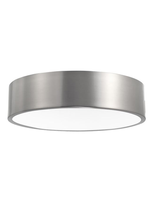 Plafoniera FINEZZA Metal Acrylic Diffuser Satin Nickel Outside Matt White Inside 3X10W Diam: 45 cm Nova Luce