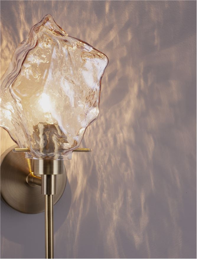 Aplica de interior ODELLE gold  E14 5W IP20 H34cm Nova Luce