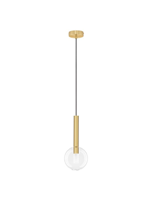 Lampa suspendata AMELIA ROUND 1 GOLD D15 NOVA LUCE