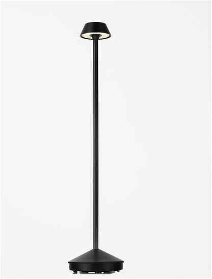 Lampa de masa portabila ARION, sandy black, 4W, IP 65 H 50 cm, Nova Luce