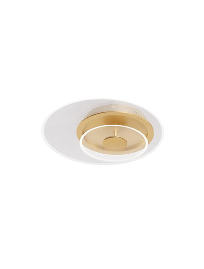 Plafoniera COPO Brass Gold Aluminium & Acrylic LED 29W Diam: 40 cm Nova Luce