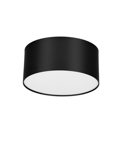 Plafoniera LULDO Sandy Black Aluminium LED 16W 3000K  Diam: 14 cm  Nova Luce