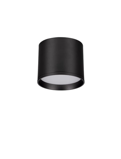 Plafoniera ZIAZA Sandy Black Aluminium Led 10W 3000K Diam: 10 cm Nova Luce