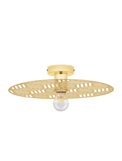 Plafoniera ERES Gold Metal 1X40W E27 Diam: 40 cm Nova Luce