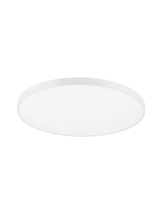 Plafoniera PERFECT Sandy White Aluminium & Acrylic Surface LED 120W 2700-6000K Changing CCT & Dimming Diam: 100 cm  Nova Luce