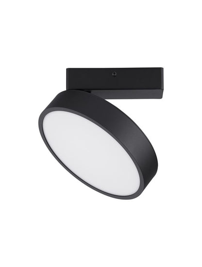 Plafoniera PERFECT Sandy Black Aluminium & Acrylic LED 20W 3000K Diam: 20 cm  Nova Luce