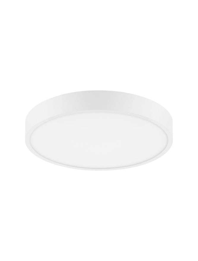 Plafoniera PERFECT Sandy White Aluminium & Acrylic Surface LED 24W 3000K Diam: 40 cm  Nova Luce