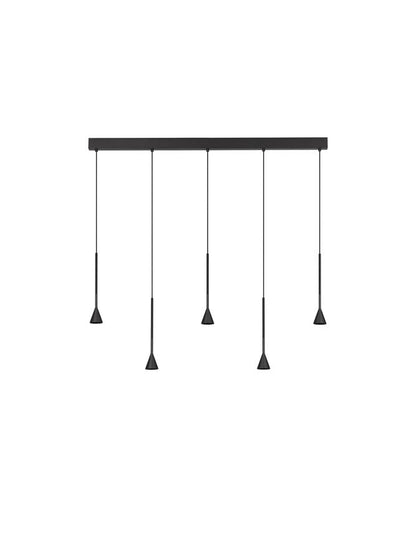 Lampa suspendata NET Black Aluminium 5 NOVA LUCE