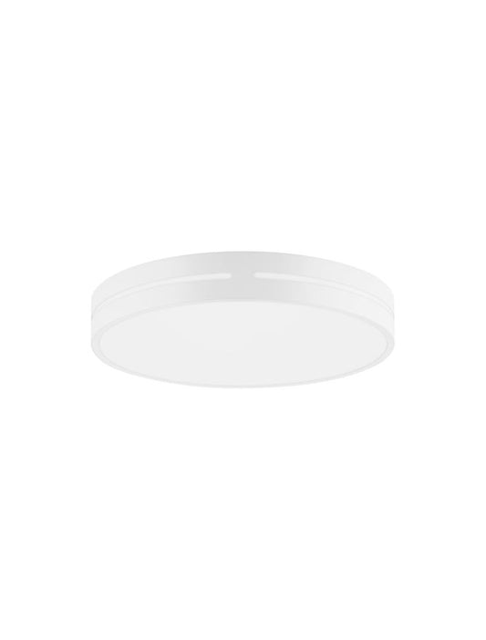 Plafoniera WHEEL Sandy White Aluminium & Acrylic Led 30W 3000K Diam: 45 cm Nova Luce