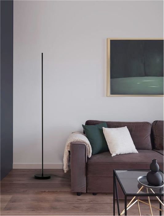 Lampadar COLBY black led 18W 3000K IP20 H150cm Nova Luce