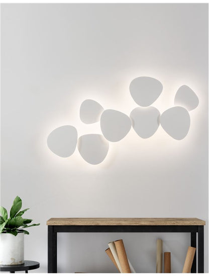 Aplica de interior CRONUS white  12W 3000K IP20 D20,5cm Nova Luce