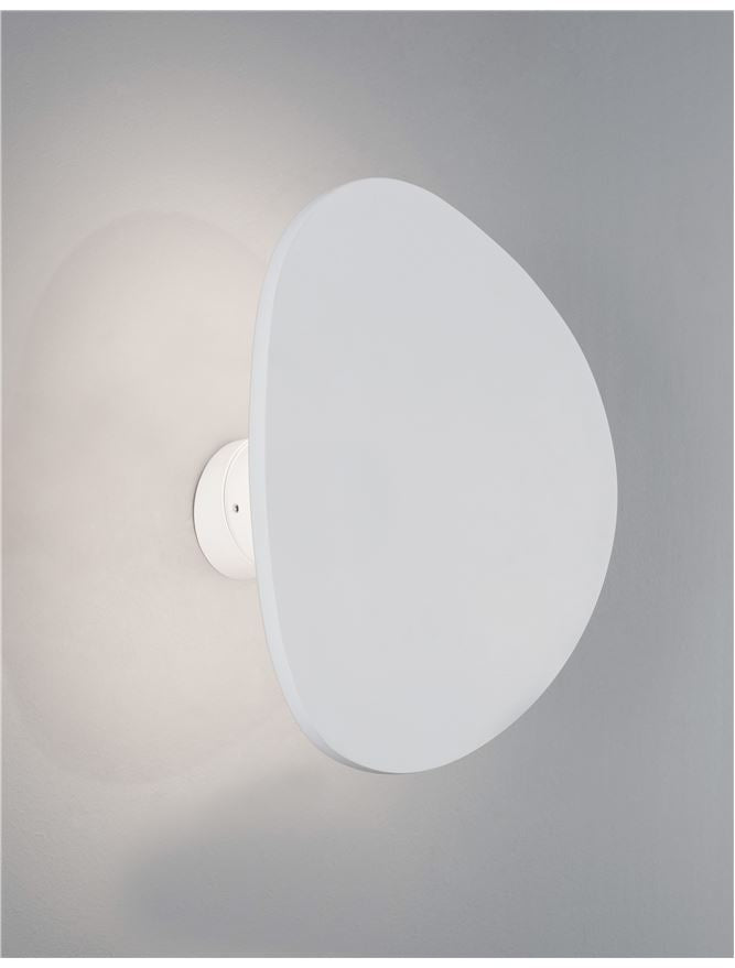 Aplica de interior CRONUS white  12W 3000K IP20 D20,5cm Nova Luce