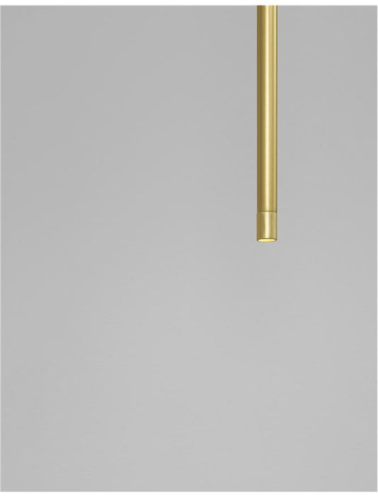 Lampa suspendata Vertical ELETTRA Gold D1.5 NOVA LUCE