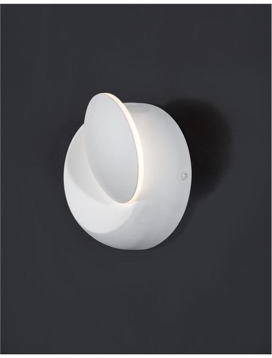 Aplica de interior ODIN white 5W 247lm 3000K D 14cm H=14cm IP20 Nova Luce