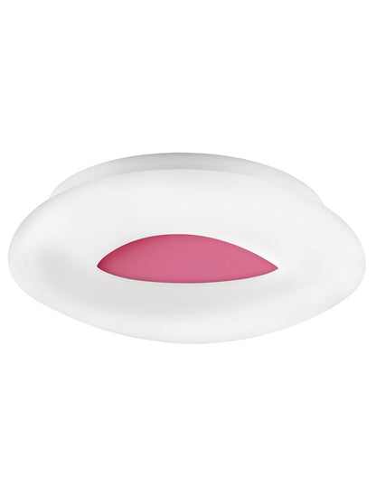 Plafoniera CIA Pink Aluminium & Acrylic Dimmable LED 38W 3000K Diam: 45 cm  Nova Luce