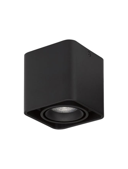 Plafoniera NAMI Black Aluminium LED 1X10W GU10 Dim: 11X11 cm  Nova Luce