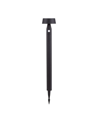Bolard CHIARO black H90cm,  LED 1Watt 5V DC 69Lm IP54 3000K Solar Light With Sensor Nova Luce
