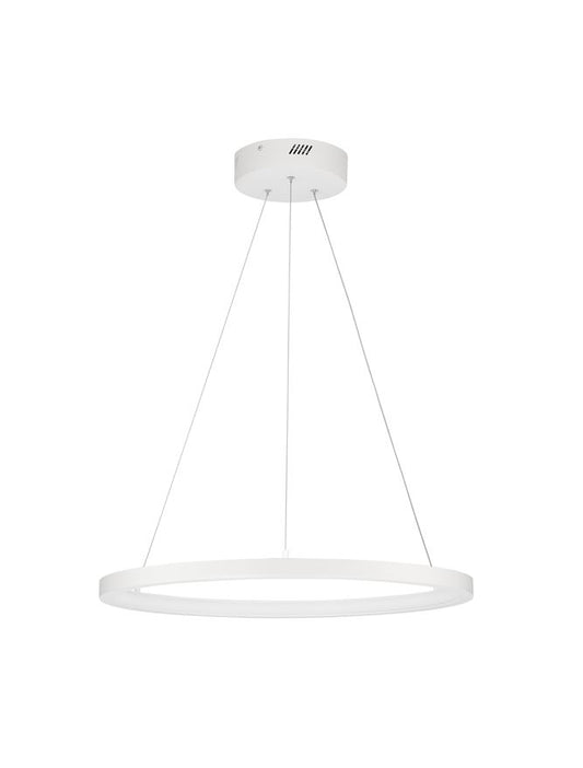 Lampa suspendata EMPATIA Sandy White Aluminium 932Lm NOVA LUCE