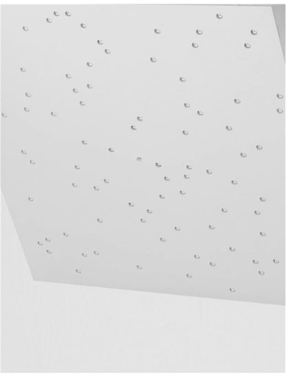 Plafoniera CIELO White ABS  Led 8W 3000-4000K Dim: 30X30 cm Nova Luce