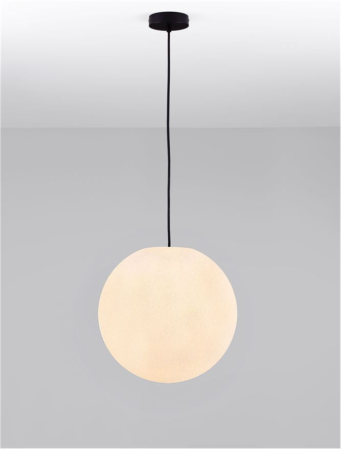 Lampa suspendata de exterior MOON diam 30/40/50 cm Nova Luce