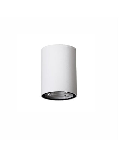 Plafoniera CECI Sandy White Aluminium Glass Diffuser Led 6W 3000K Diam: 9 cm IP65 Nova Luce