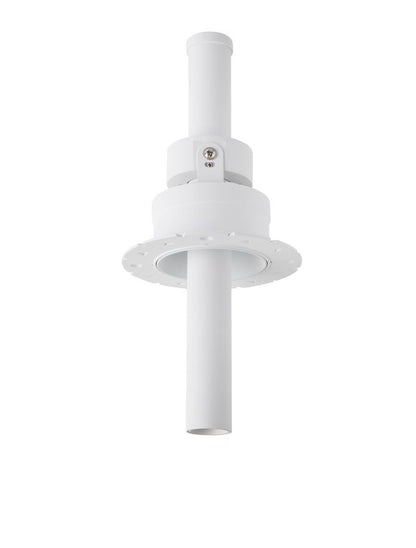 Spot OVO White Aluminium LED 9W 3000K Diam: 2.6 cm H. 25 cm Nova Luce