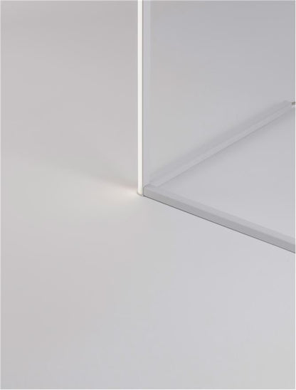 Lampadar V-LINE white led 18W 3000K IP20 H140,5cm Nova Luce