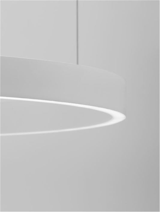 Lampa suspendata ELOWEN WHITE D80 NOVA LUCE