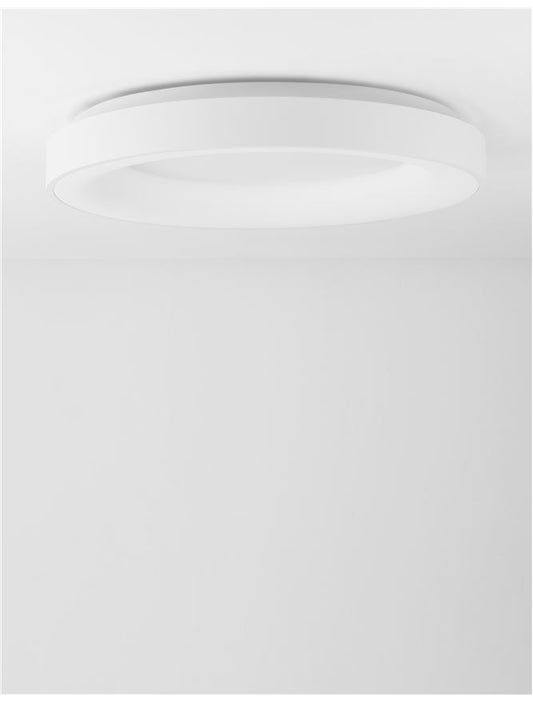 Plafoniera RANDO THIN Sandy White 50W 4000K Diam. 60 cm Nova Luce