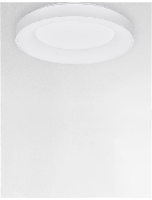 Plafoniera RANDO THIN Sandy White 50W Diam. 60 cm Nova Luce