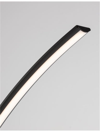 Lampadar PREMIUM black led  30W  3000K IP20 H172cm Nova Luce