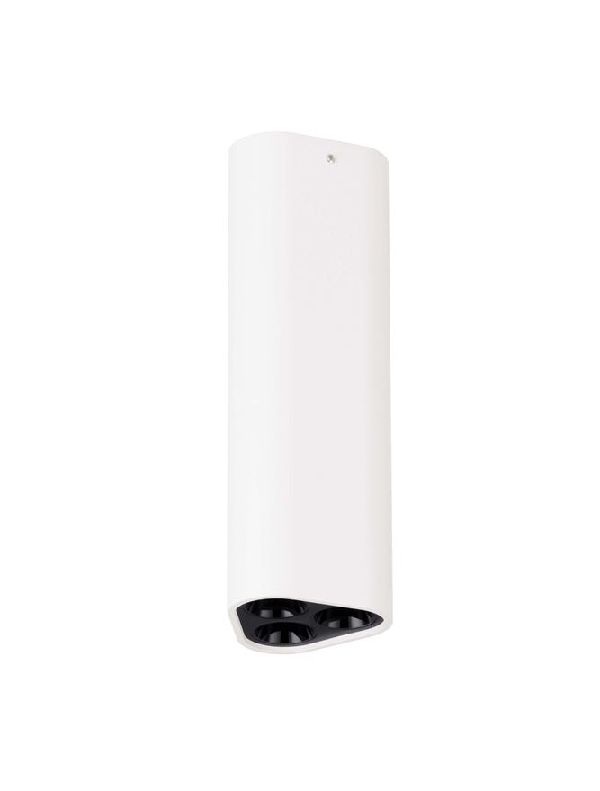 Plafoniera ETHO Sandy White & Inner Black Aluminium LED 6W 3000K  Dim: 5X5X15 cm  Nova Luce