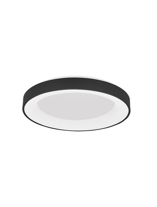 Plafoniera RANDO SMART Sandy Black Aluminium & Acrylic Led 50W Diam: 60 cm Nova Luce