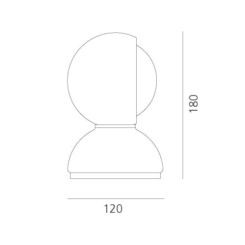 Lampă de masă ECLISSE  Artemide