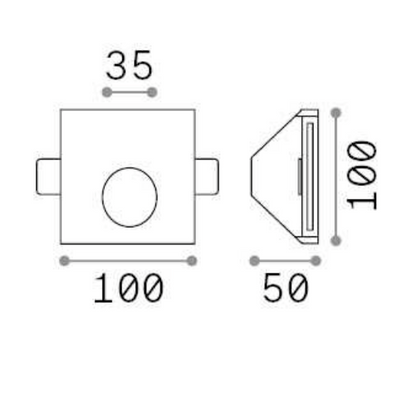 Lampa încastrata WALKY-3 FI Ideal-Lux