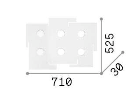 Plafoniera TOTEM PL6 Ideal-Lux