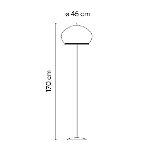 Lampadar de interior KNIT - Vibia