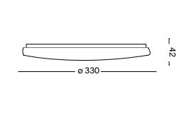 Plafoniera  CLARA PL ROUND Ideal-Lux