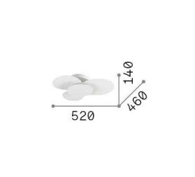 Plafoniera  CLOUD PL D52 Ideal-Lux