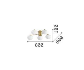 Plafoniera  HERMES PL5 D60 Ideal-Lux