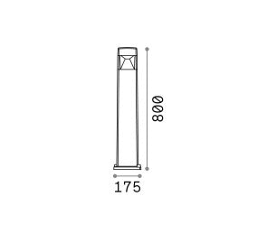 Bolard luminos COSMO PT1 Ideal-Lux