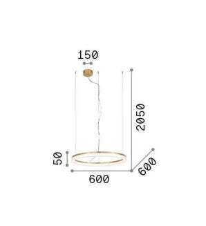 Lampa suspendata CROWN SP Ideal-Lux