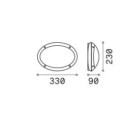 Aplica de perete MEDEA-1 AP1 Ideal-Lux