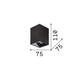 Plafoniera  NITRO PL D7 SQUARE Ideal-Lux