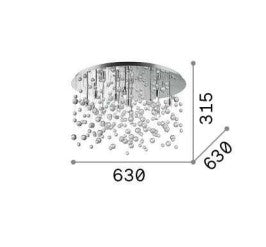 Plafoniera  NEVE PL12 Ideal-Lux
