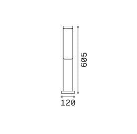 Bolard luminos ETERE PT Ideal-Lux